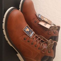 Men's HI-TEC Steel Toe Work Boots Size 12 NEW 