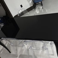 Glass table