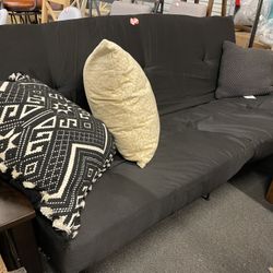 Futon Sofa Black Large New $179 