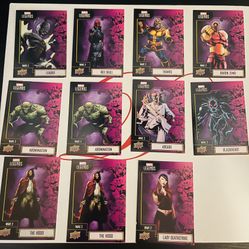 2021 Marvel Legends Series Wave 2 Trading Cards