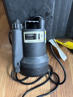 Everbilt Utility Pump 1/6 Horsepower 