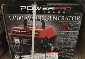 Brand new generator