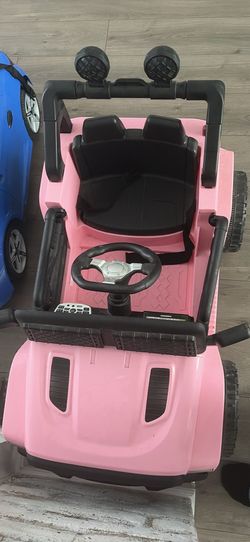 Pink 4x4 Kids Ride-On Toy Car