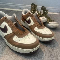 Air Force 1’s - Size 12 ( Converse Included- Size 11.5)