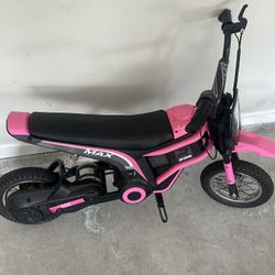 Kids Electric Dirt bike (Pink) 
