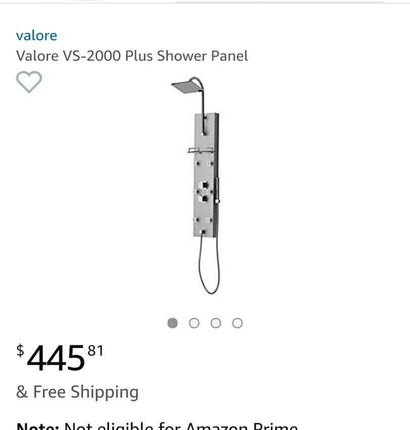 Shower Panel vs-2000 plus by valore
