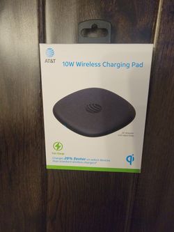 OFFICIAL AT&T WIRELESS CHARGING PAD with USB-C Charging Cable