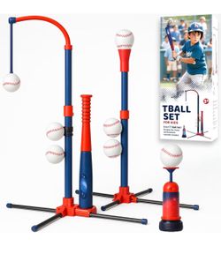 3-in-1 Tee Ball Set Set for Kids