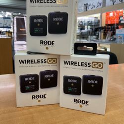 Rode Wireless GO Mic System 