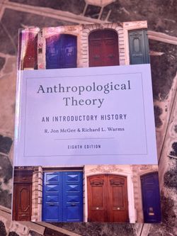 Anthropological Theory Eighth Edition