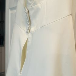 Ivory A line gown