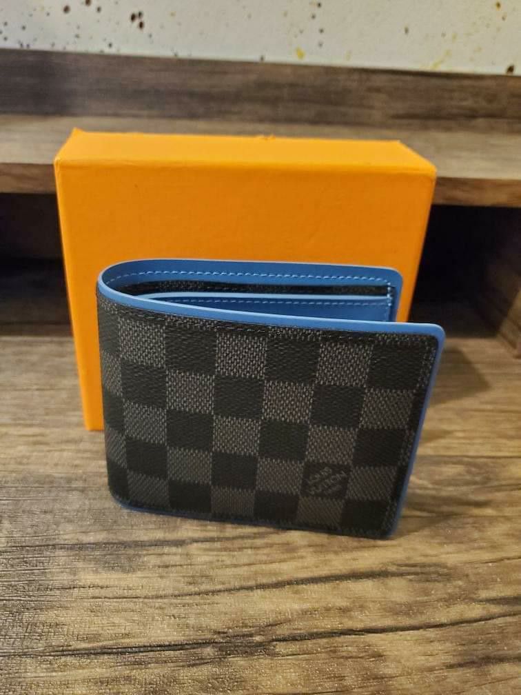 Men's Louis Vuitton Navy Blue Multiple Wallet for Sale in Brooklyn, NY -  OfferUp