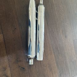 Harley Davidson Touring Exhaust Mufflers 65538-95A & 65539-95A Touring Models
