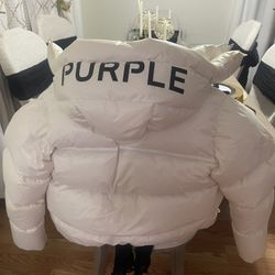Purple Coat Man’s Small 