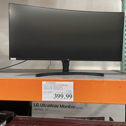 (2) LG 35” Monitors - 35WNC65