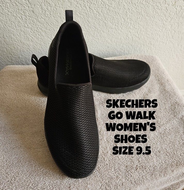 SKECHERS GO WALK SHOES, WOMEN'S 9.5