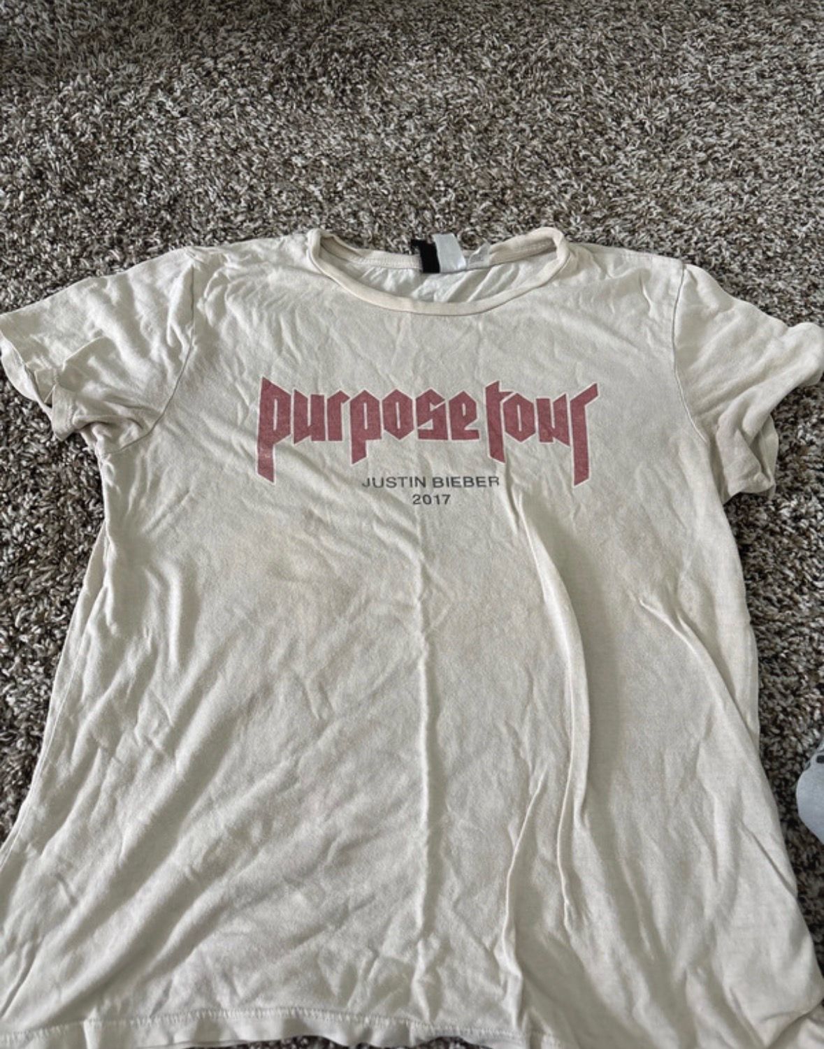 Justin Bieber purpose shirt