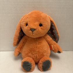 Bunny Rabbit Orange Plush Stuffed Animal 12" B Softies