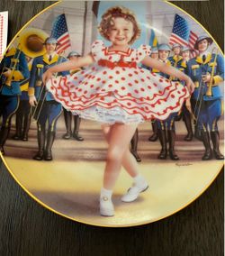 Shirley Temple Collector Plate by Sprowick
