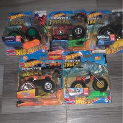 Hot Wheel Moster Trucks Bundles.