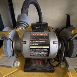 Craftsman 6" Bench Grinder