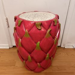 Dragonfruit Stool (Homegoods)