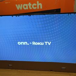 65 Inch Onn Roku 4k LED Smart Tv *Read Description*