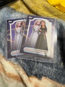 Topps D23 Promo Card D23-2 Elsa & Anna Disney Frozen Non-Sport Card 2026