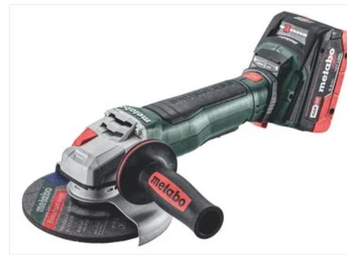 Metabo WPB 18 LT Bl 11-150 5.5kit Quick Cordless Angle Grinder (contact info removed)20