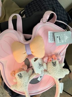 Halloween Disney Minnie Mouse Pink Mini Backpack