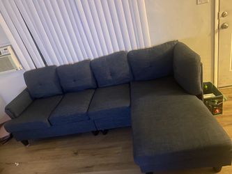 Navy Blue Sectional Couch