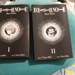 Death Note Manga Black Edition Volumes 1-4