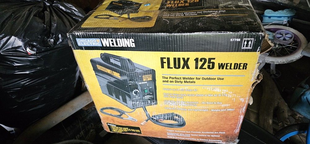 Flux 125 Welder (New)