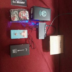 Walrus Audio Jupiter V2 Multi Clip Fuzz With Analog Delay And Pedal Power Bank