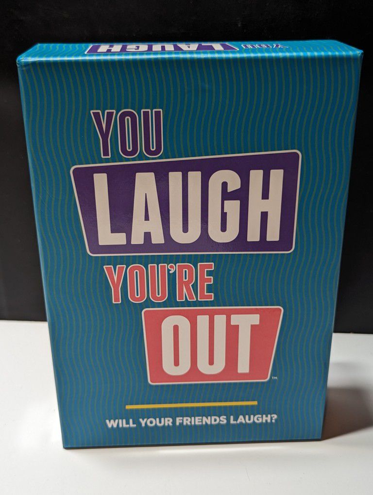 "You Laugh You're Out" Party Game - The Ultimate Challenge of Hilarity
