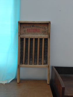 Washboard decor