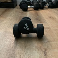 10 pound dumbbells 