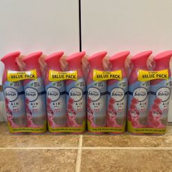 2-pack Febreze air freshener spray 17.6 oz: $5 each