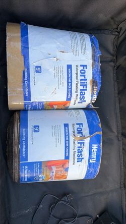 Henry window and door fortiflash waterproof flashing membrane 2 pieces