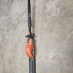 20V MAX Cordless Battery Powered Pole Hedge Trimmer with battery charger