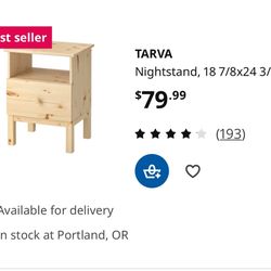 IKEA TARVA Nightstand
