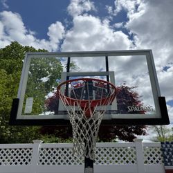 Spaulding Inground basketball Hoop