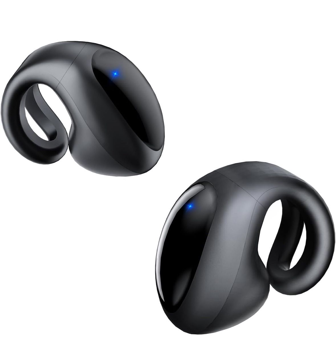 Open Ear Earbuds Lightweight Comfort Clip Wireless Earbuds Sweat Resistant Bluetooth Headphones Lightweight Sport Headphones for Workouts and Running