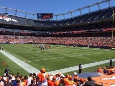 Amazing 9th Row Broncos Seats Lower Level