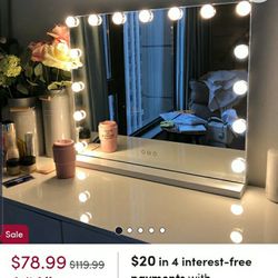 Vanity Mirror With LED Lights 