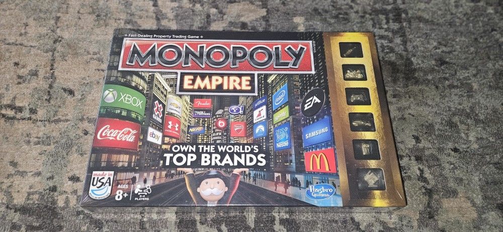 Monopoly Empire Board Game (2013) A4770 Brand New Factory Sealed Box Is PERFECT!