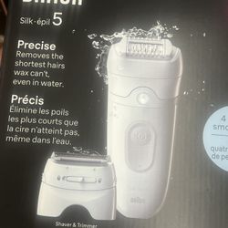 Braun Silk-Epil 5 Women's Epilator, White