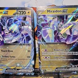 Miradon Ex X4 bundle ( Pokemon Tcg)