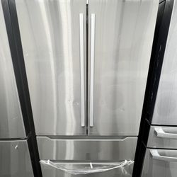 MIDEA 22.5 Cu. Ft. Counter-Depth 4-Door French Door Refrigerator