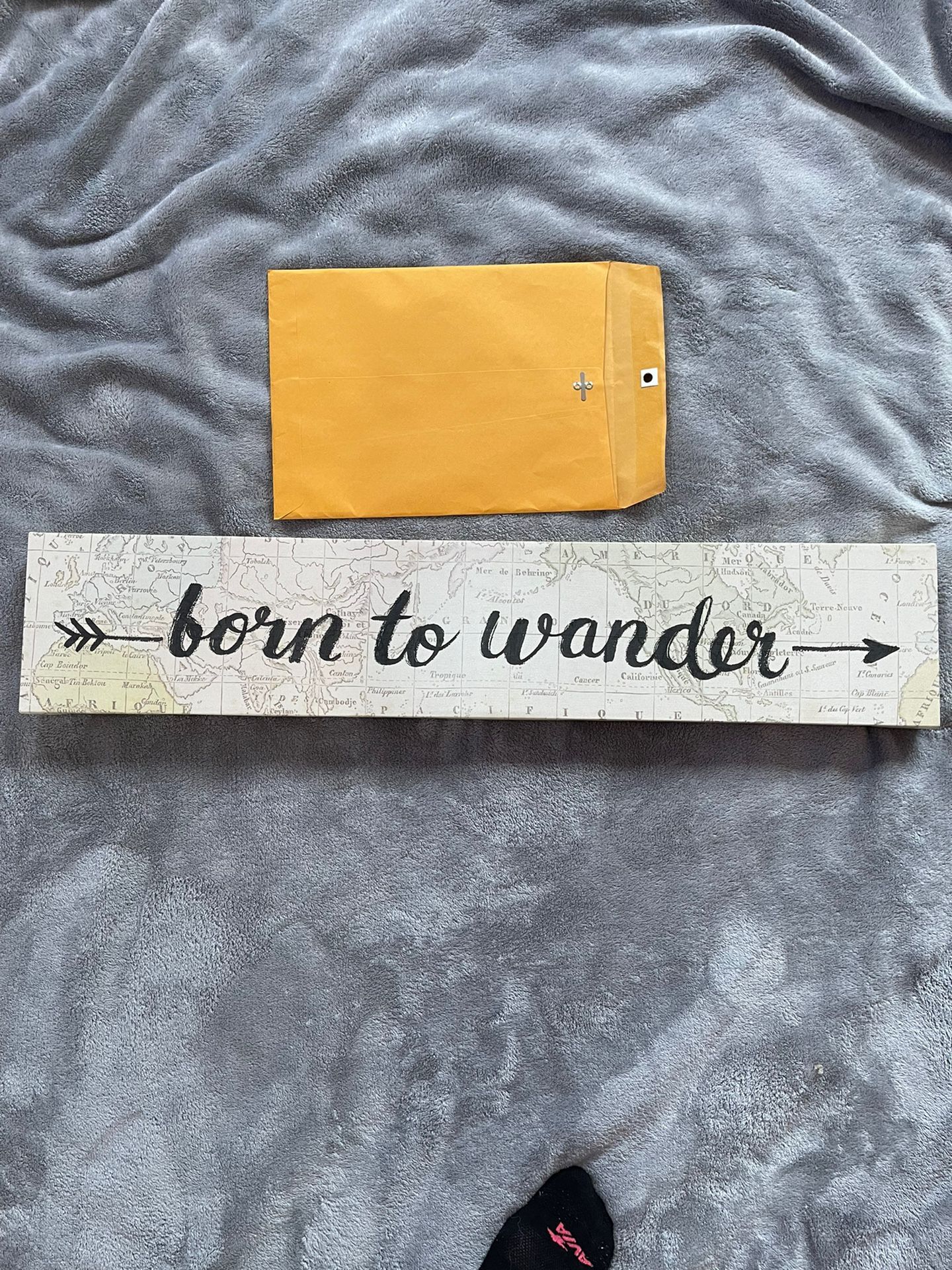 Born To Wander Wall Decor